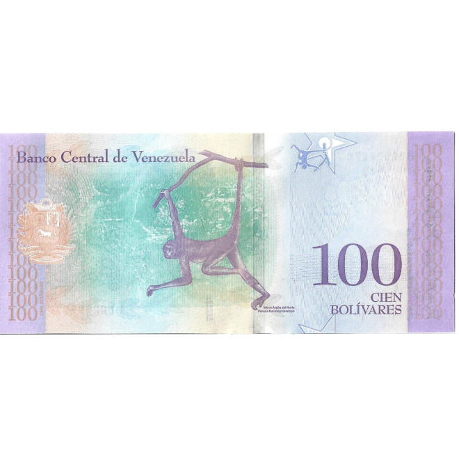 Banknot Wenezuela 2 Bolivar 2018 - UNC