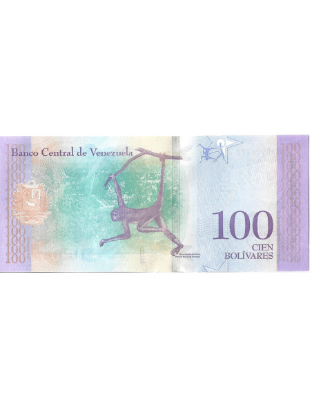 Banknot Wenezuela 2 Bolivar 2018 - UNC