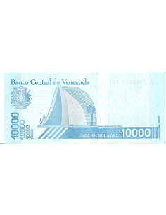Banknot Wenezuela 10 000 Bolivar 2017 - UNC 2