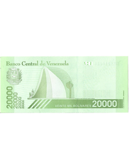 Banknot Wenezuela 10 000 Bolivar 2017 - UNC