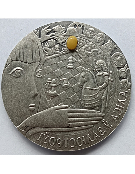 Moneta Białoruś 20 Rubli 2007 15-lecie stosunków dyplomatycznych Białorusi i Chin