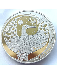 Moneta Białoruś 20 Rubli 1999  2000-lecie chrześcijaństwa