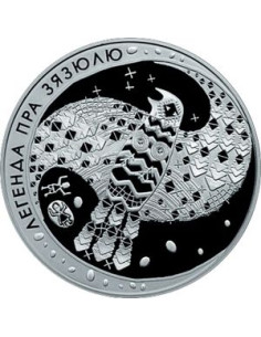 Moneta Białoruś 20 Rubli 1999  2000-lecie chrześcijaństwa