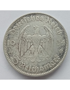 Moneta Niemcy 5 Marek 1963 2