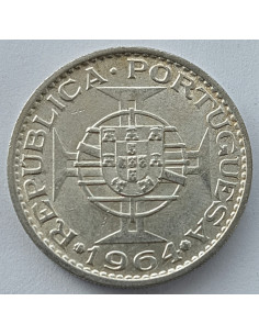 Moneta Timor Wschodni 6 Escudo Timoru Portugalskiego 1958 2