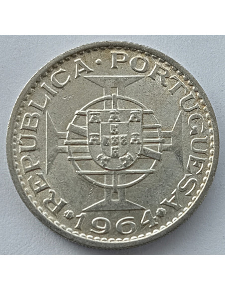 Moneta Timor Wschodni 6 Escudo Timoru Portugalskiego 1958