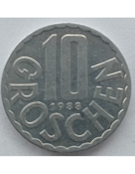 Moneta Austria 2 Grosze 1974