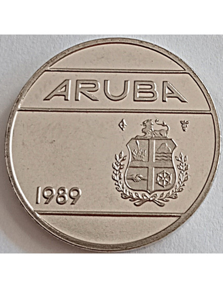 Moneta Aruba 10 Centów 1986