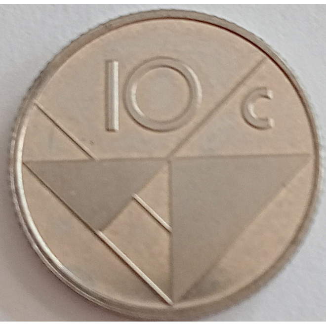 Moneta Aruba 10 Centów 1986