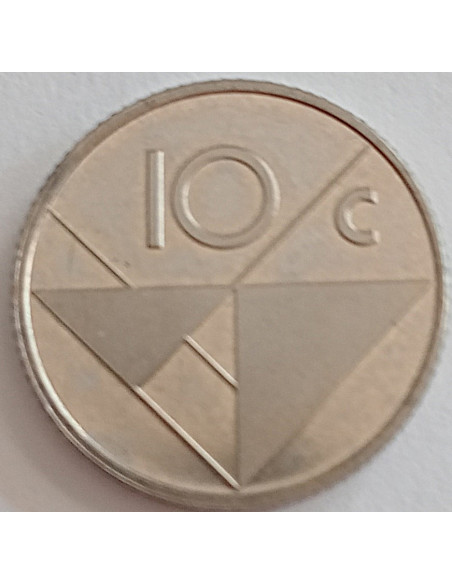 Moneta Aruba 10 Centów 1986