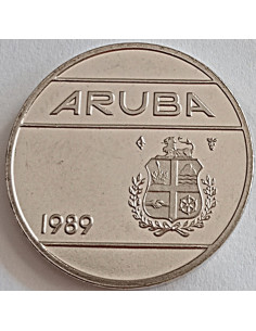 Moneta Aruba 25 Centów 1986