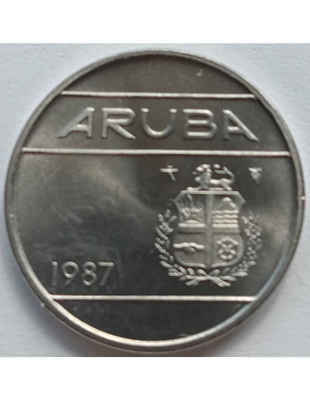 Moneta Aruba 5 Centów 1986