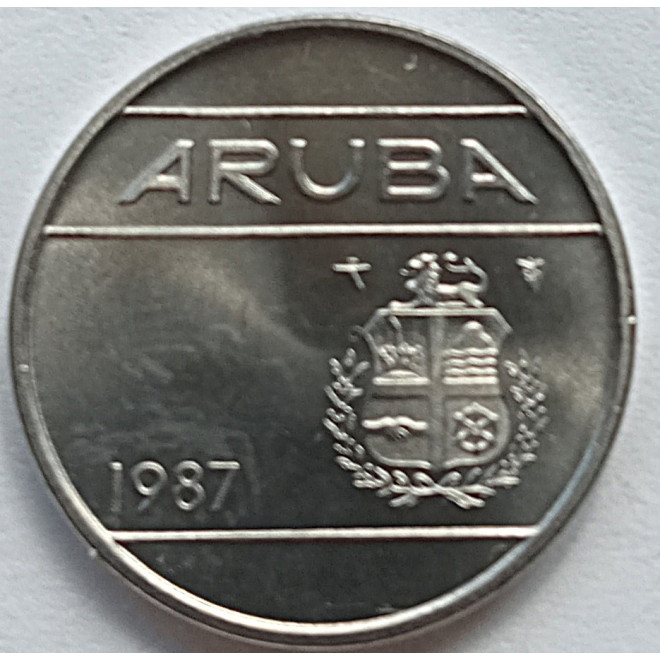 Moneta Aruba 10 Centów 1986
