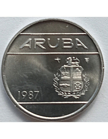 Moneta Aruba 10 Centów 1986