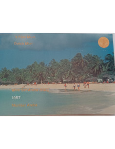 Moneta Aruba 2,5 Florin 1986