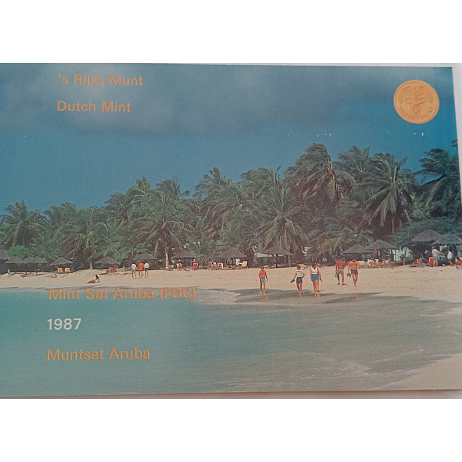 Moneta Aruba 2,5 Florin 1986