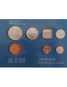 Moneta Aruba 2,5 Florin 1986 2