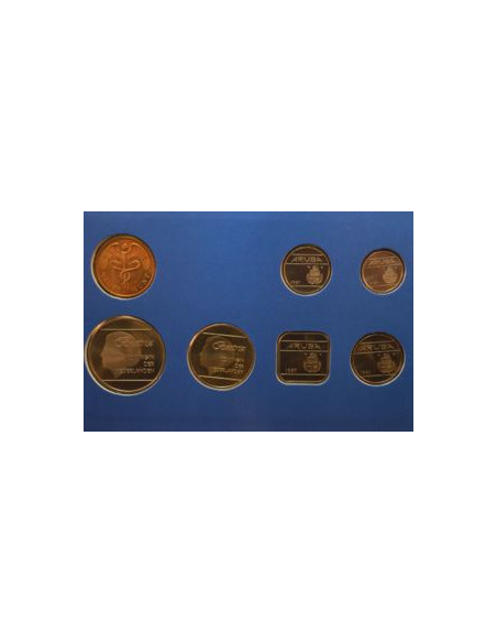 Moneta Aruba 2,5 Florin 1986