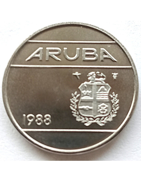 Moneta Aruba 10 Centów 1986