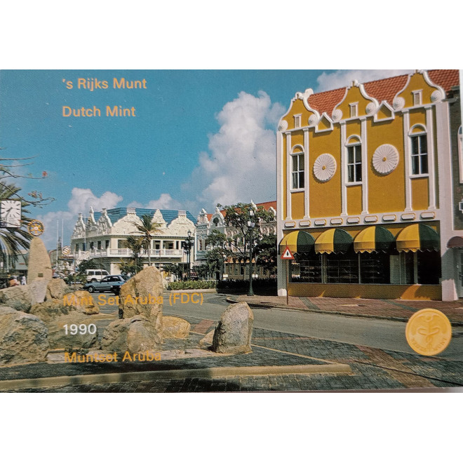 Moneta Aruba 2,5 Florin 1986