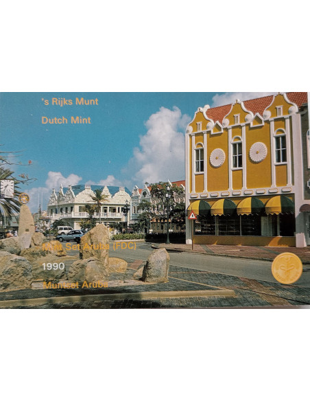 Moneta Aruba 2,5 Florin 1986