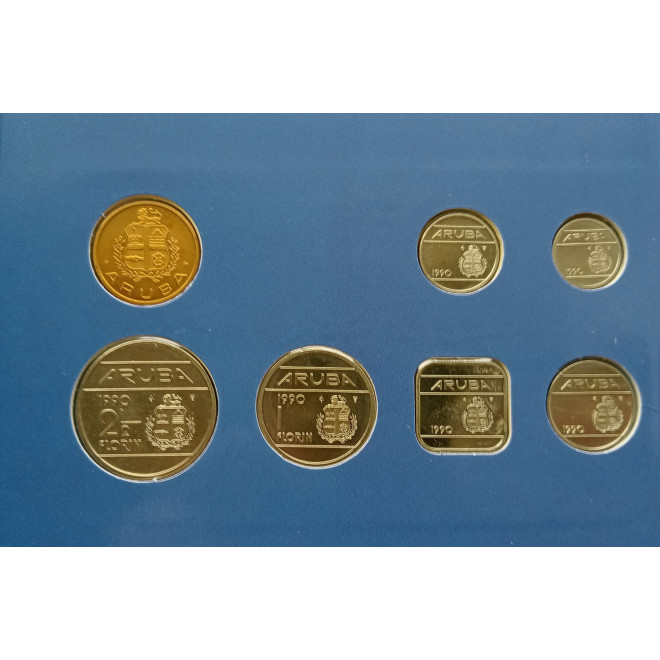 Moneta Aruba 2,5 Florin 1986