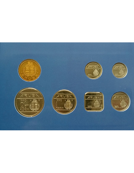 Moneta Aruba 2,5 Florin 1986