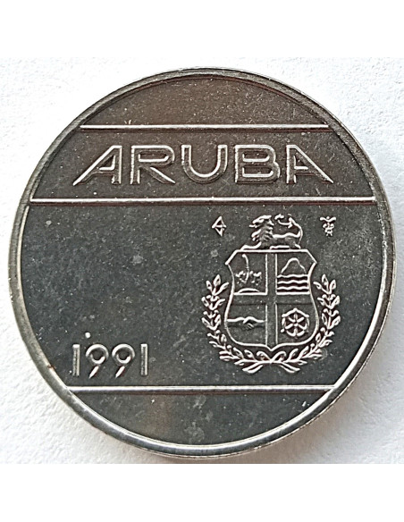 Moneta Aruba 10 Centów 1986