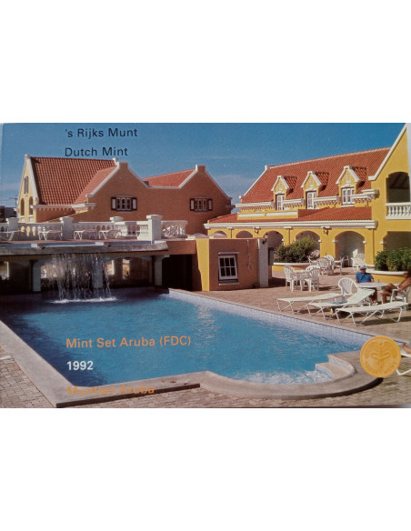 Moneta Aruba 2,5 Florin 1986