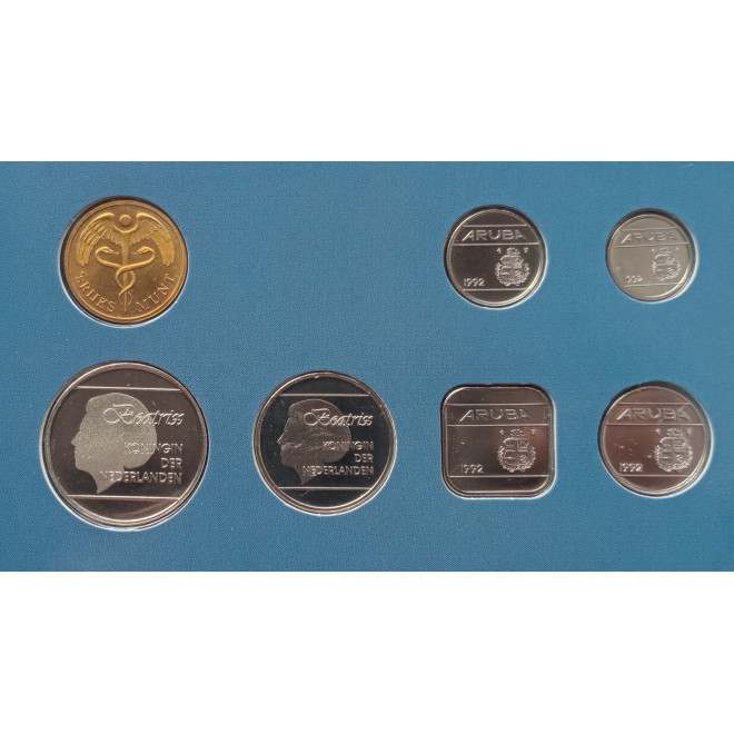 Moneta Aruba 2,5 Florin 1986