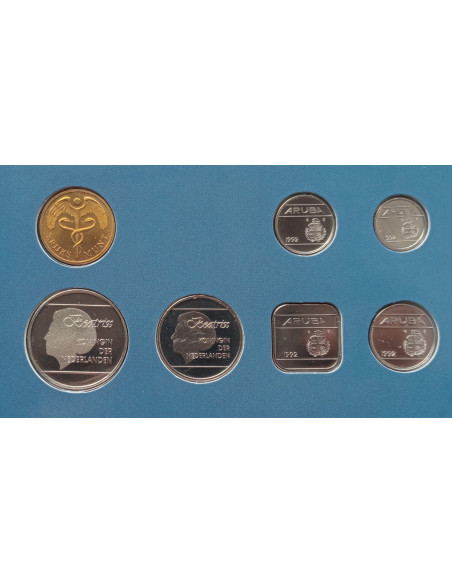 Moneta Aruba 2,5 Florin 1986