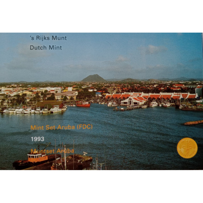 Moneta Aruba 2,5 Florin 1986