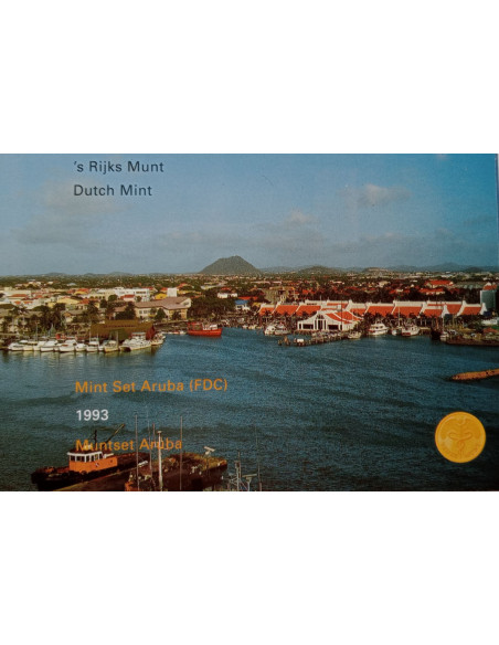 Moneta Aruba 2,5 Florin 1986