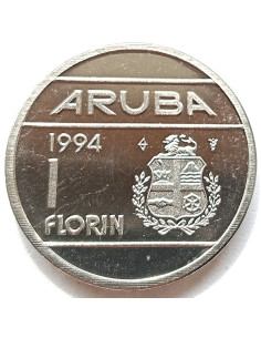 Rewers monety Aruba 1 Florin 1986 2