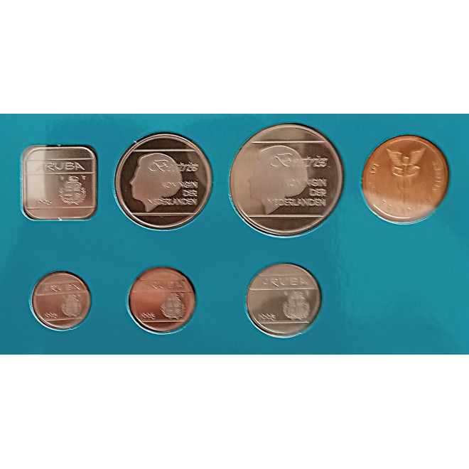 Moneta Aruba 2,5 Florin 1986