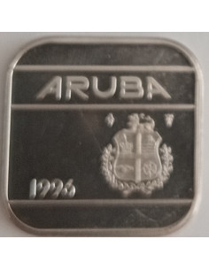 Awers monety Aruba 50 Centów 1986 2
