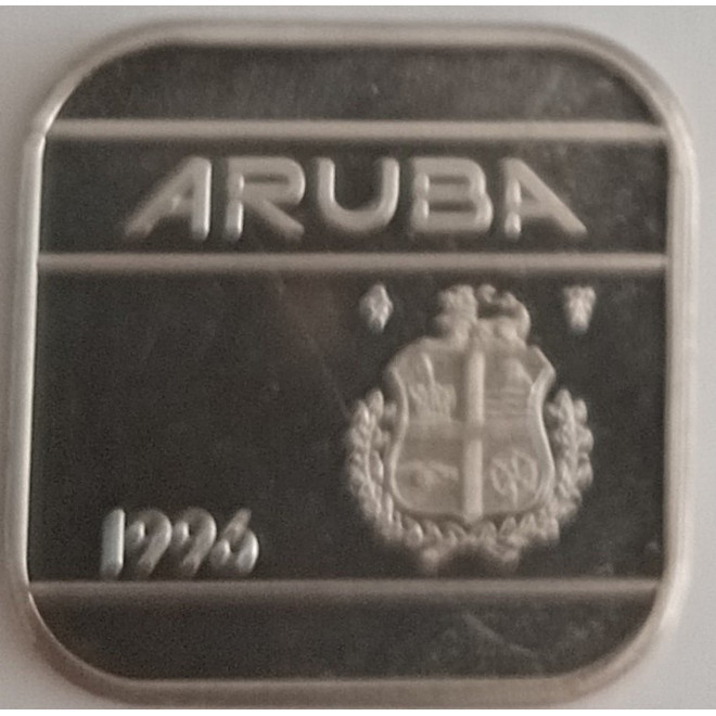 Moneta Aruba 50 Centów 1986