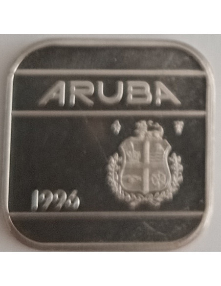 Moneta Aruba 50 Centów 1986