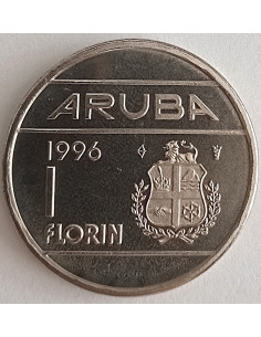 Rewers monety Aruba 1 Florin 1986 2