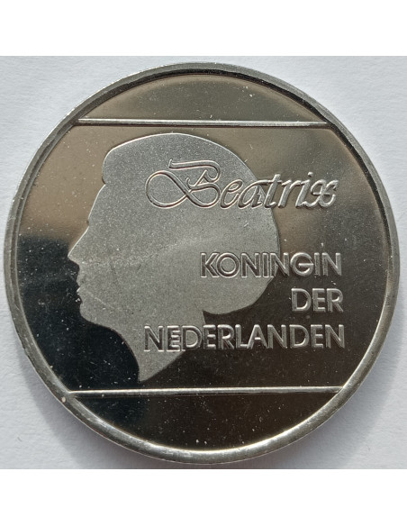 Rewers monety Aruba 25 Florin 1986