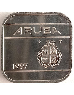 Awers monety Aruba 50 Centów 1986 2