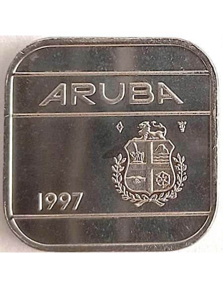 Moneta Aruba 50 Centów 1986