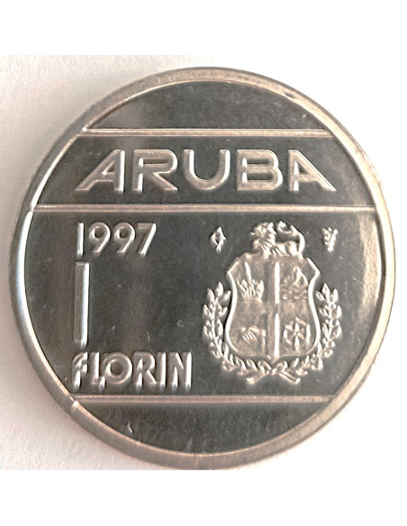 Moneta Aruba 1 Florin 1986