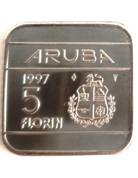 Moneta Aruba 2,5 Florin 1986