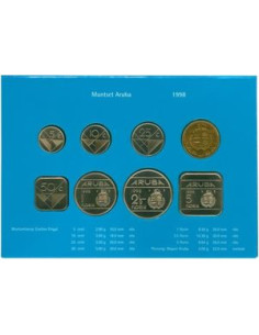 Moneta Aruba 2,5 Florin 1986 2