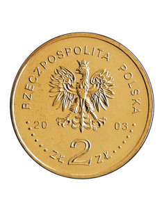 Awers monety 2 zł 2003 Poczet królów i książąt polskich: Stanisław Leszczyński 17041709 17331736 2