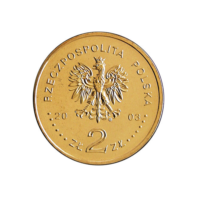 Rewers monety 2 zł 2003 Poczet królów i książąt polskich: Stanisław Leszczyński 17041709 17331736