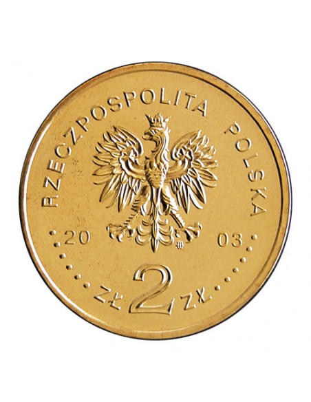 Rewers monety 2 zł 2003 Poczet królów i książąt polskich: Stanisław Leszczyński 17041709 17331736