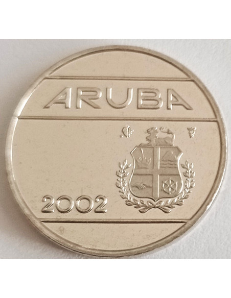 Moneta Aruba 25 Centów 1986