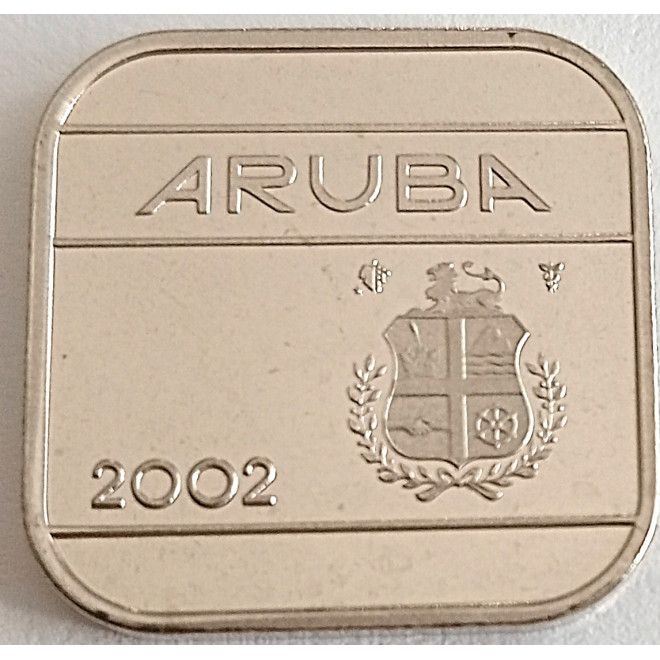 Moneta Aruba 50 Centów 1986